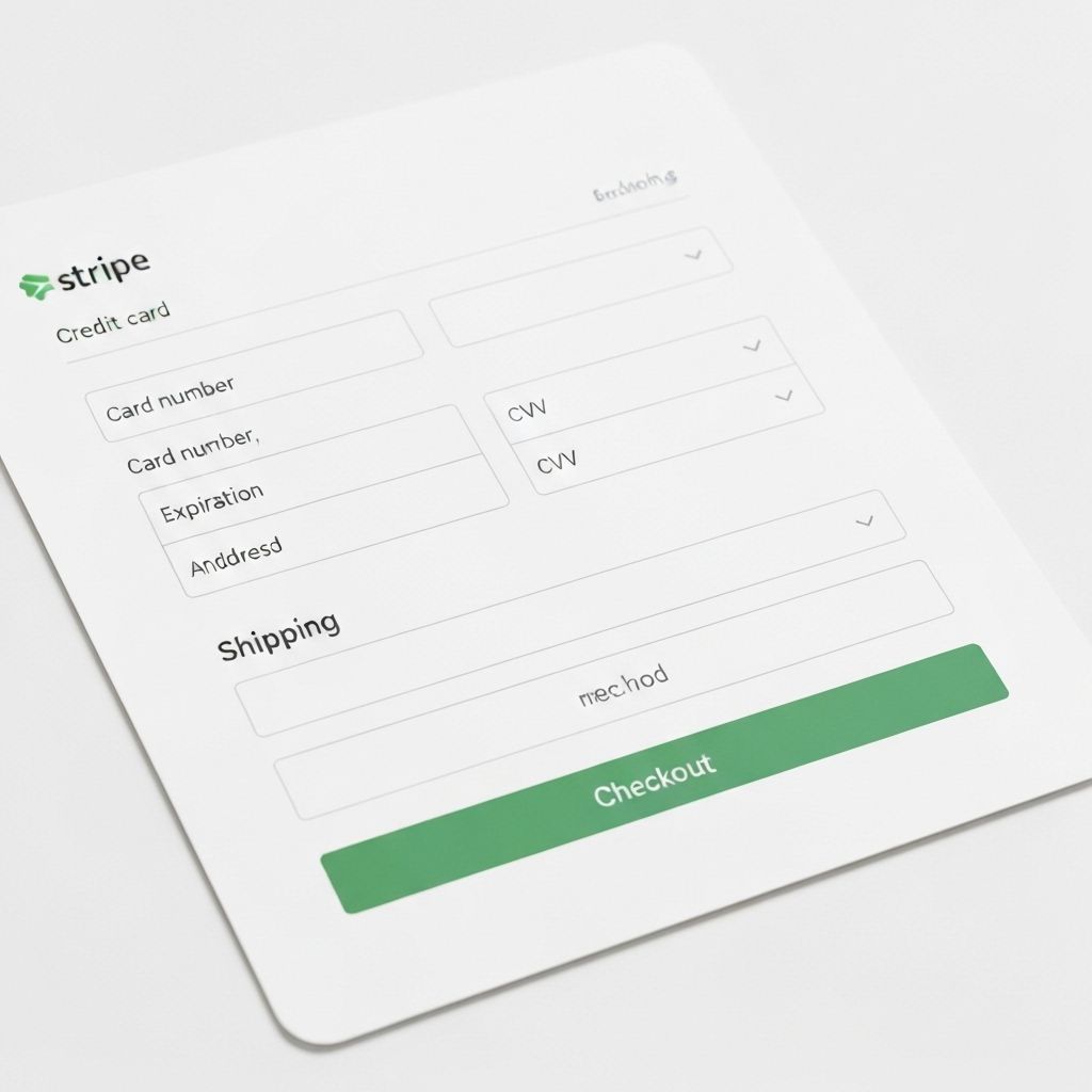 Payment Checkout Form